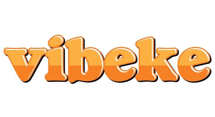 Vibeke orange logo