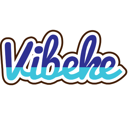 Vibeke raining logo