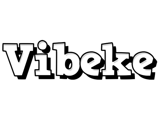 Vibeke snowing logo