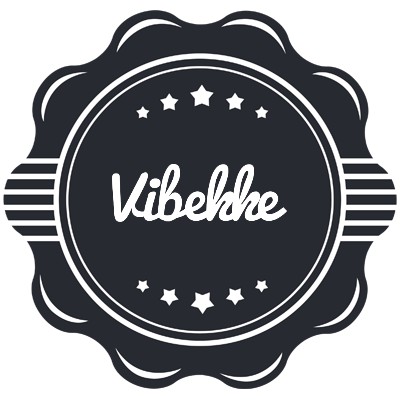 Vibekke badge logo
