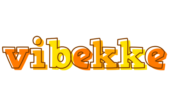 Vibekke desert logo