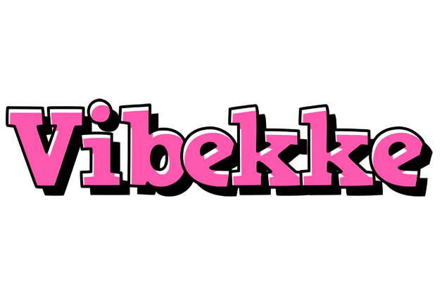 Vibekke girlish logo