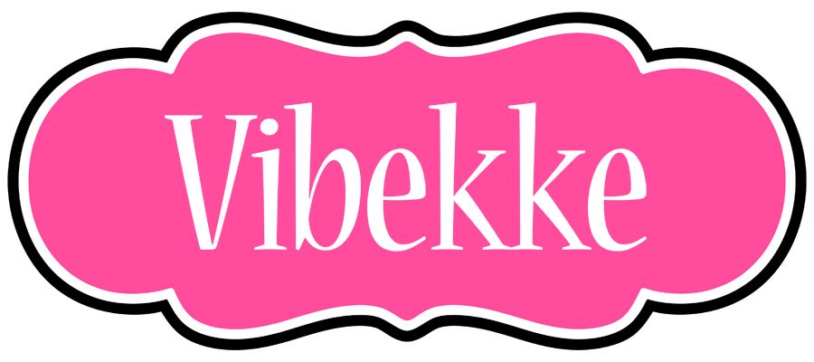 Vibekke invitation logo