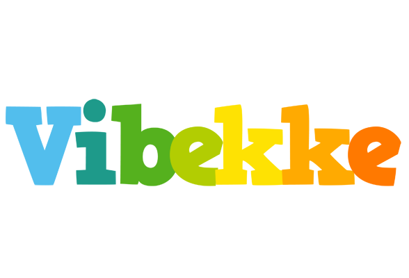 Vibekke rainbows logo