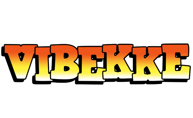 Vibekke sunset logo