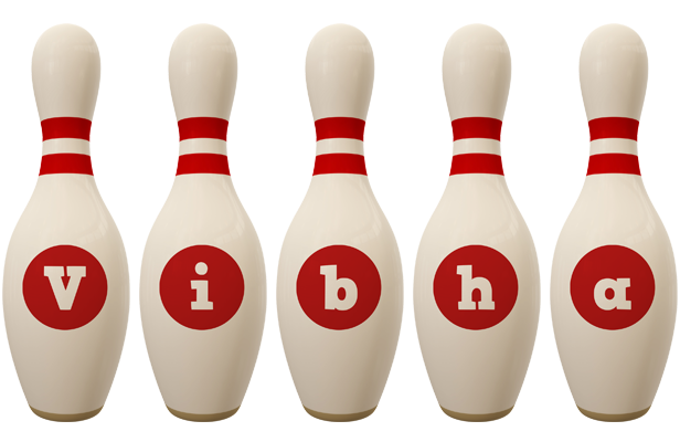 Vibha bowling-pin logo