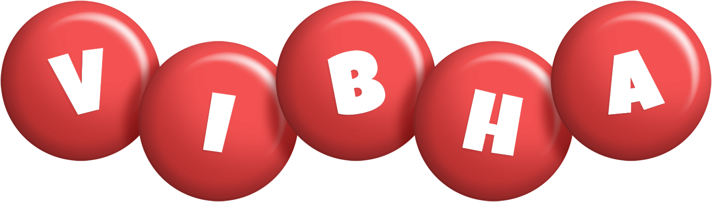 Vibha candy-red logo