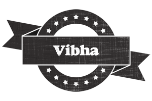 Vibha grunge logo