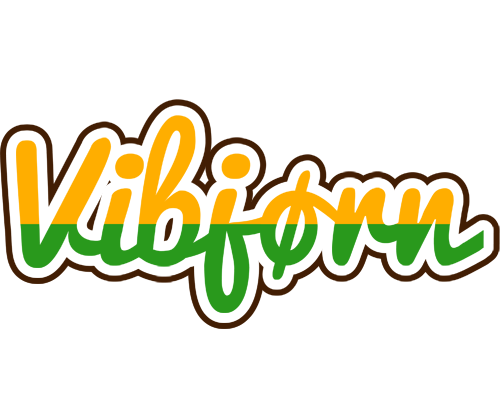 Vibjørn banana logo