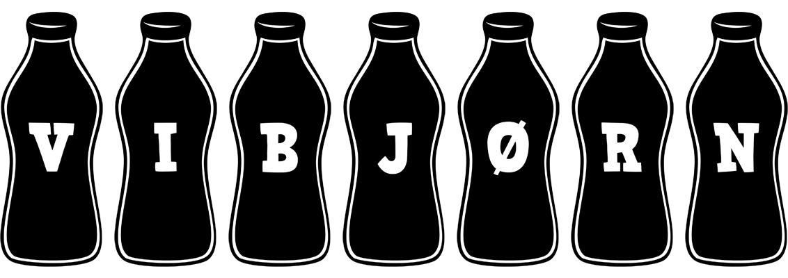 Vibjørn bottle logo