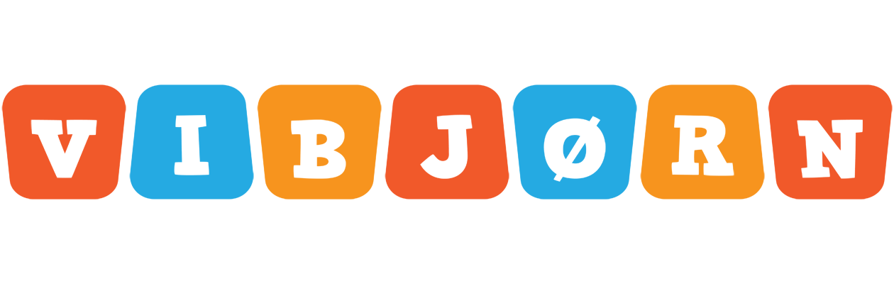 Vibjørn comics logo