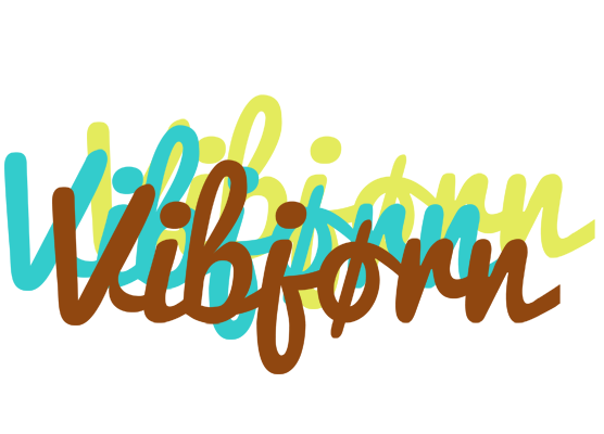 Vibjørn cupcake logo