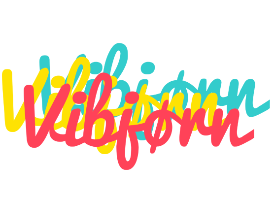 Vibjørn disco logo