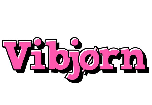 Vibjørn girlish logo