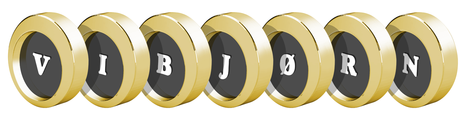 Vibjørn gold logo