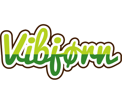 Vibjørn golfing logo