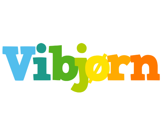 Vibjørn rainbows logo