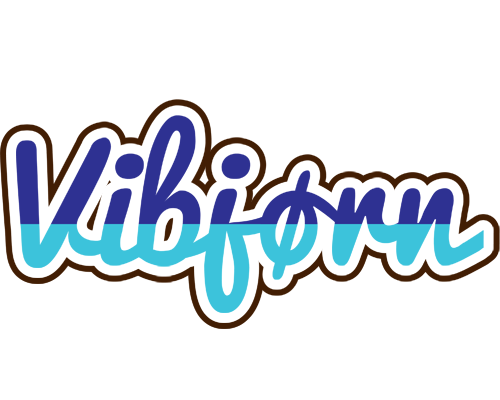 Vibjørn raining logo