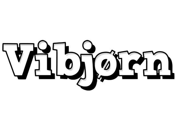 Vibjørn snowing logo