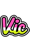 Vic candies logo