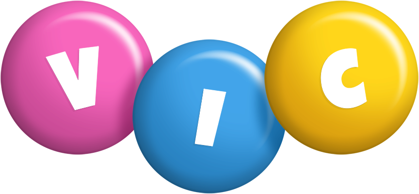 Vic candy logo