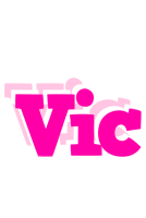 Vic dancing logo