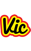 Vic flaming logo