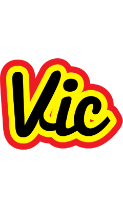 Vic flaming logo