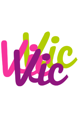 Vic flowers logo