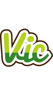 Vic golfing logo