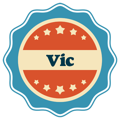 Vic labels logo