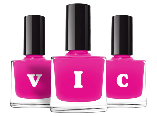 Vic nails logo