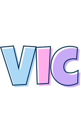 Vic pastel logo