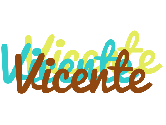 Vicente cupcake logo