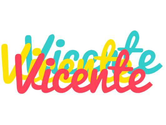 Vicente disco logo
