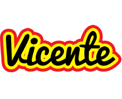 Vicente flaming logo
