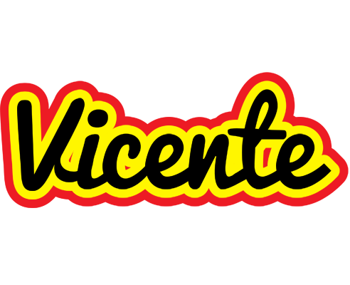 Vicente flaming logo