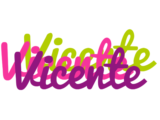 Vicente flowers logo