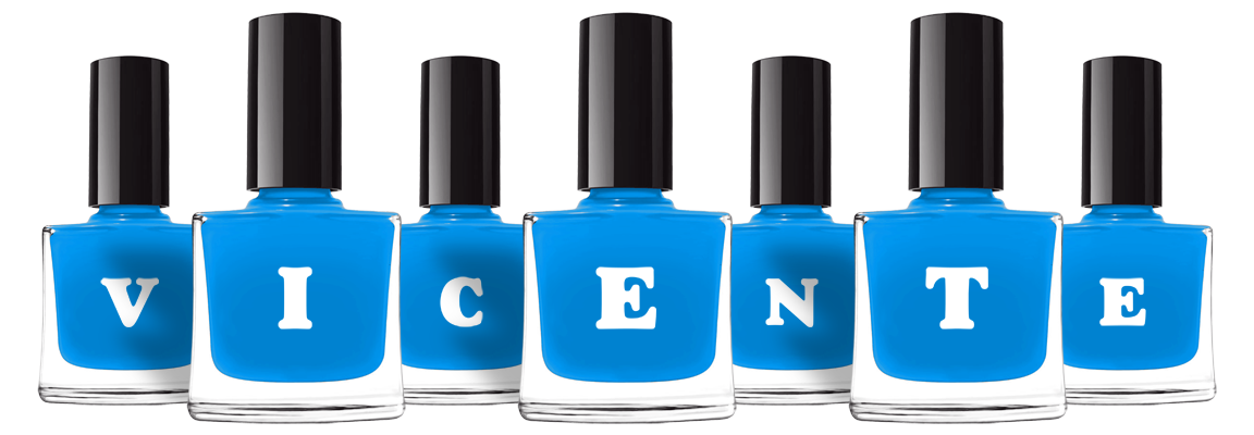 Vicente glossy logo