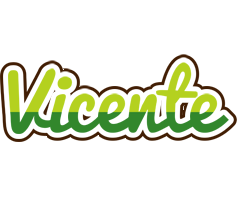 Vicente golfing logo
