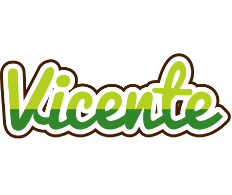 Vicente golfing logo