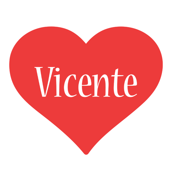 Vicente love logo