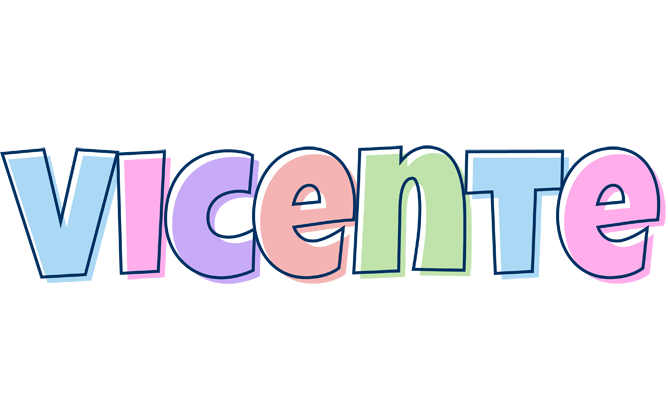 Vicente pastel logo