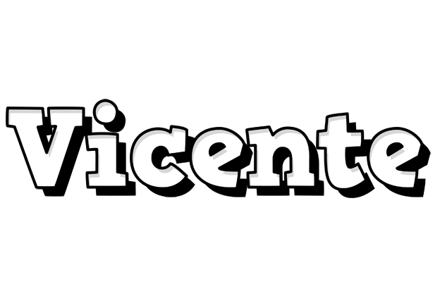 Vicente snowing logo