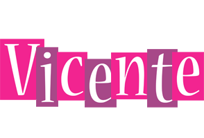 Vicente whine logo