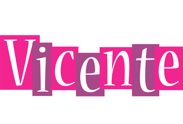 Vicente whine logo