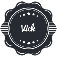 Vick badge logo