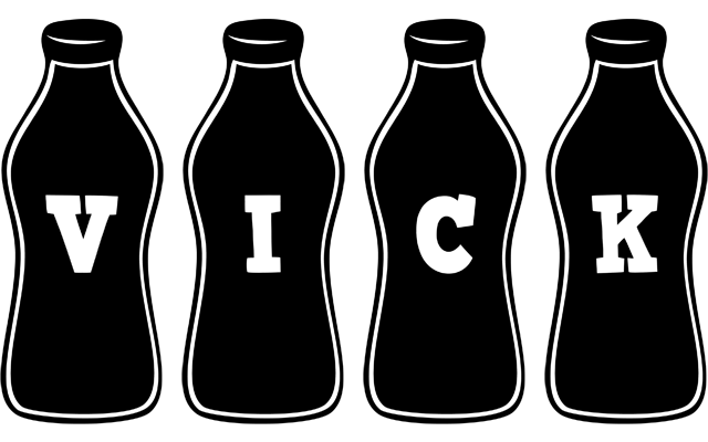 Vick bottle logo