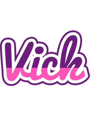 Vick cheerful logo