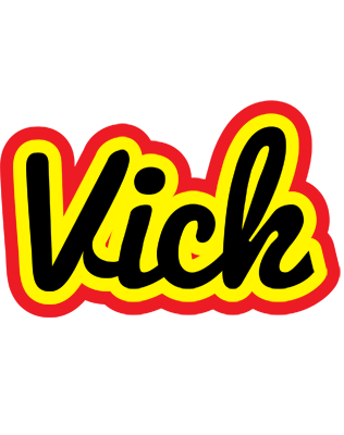 Vick flaming logo